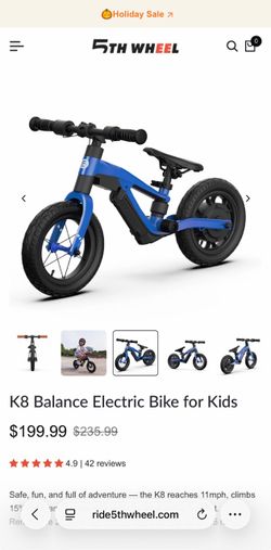 Kids electric bike