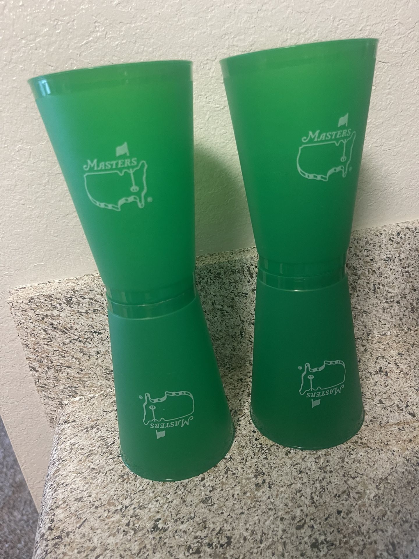 The Augusta National Golf Green Cups(set Of 4)