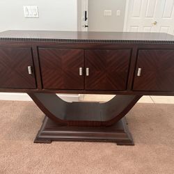 Elegant Art Deco–Style Console Table / Sideboard