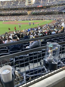 Padres Tickets 1-5 Seats ON THE RAIL Split Any Number