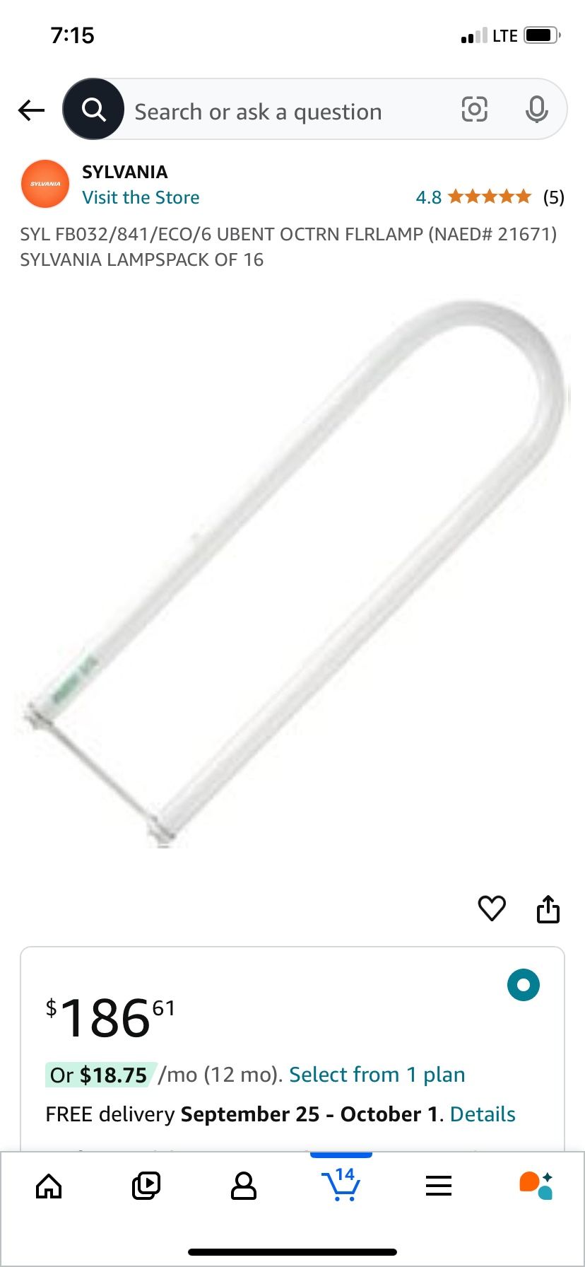 6 Bend LED Tube Lighttt
