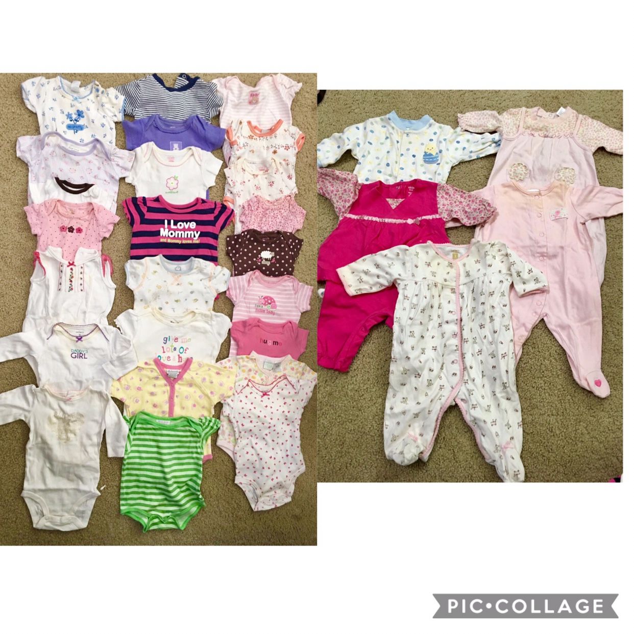 Baby Girl Clothes 0-3 Months