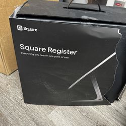 Square Register With All Of It Stuff Barley Used 