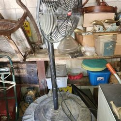 FAN 18inch VERY STRONG SHOP FAN DAYTON 18INCH COMMERCIAL HEAVEY DUTY  FAN MODEL 6C531A GOOD SHOP FAN WORKS PERFECT COST 285 NEW. 5ft High