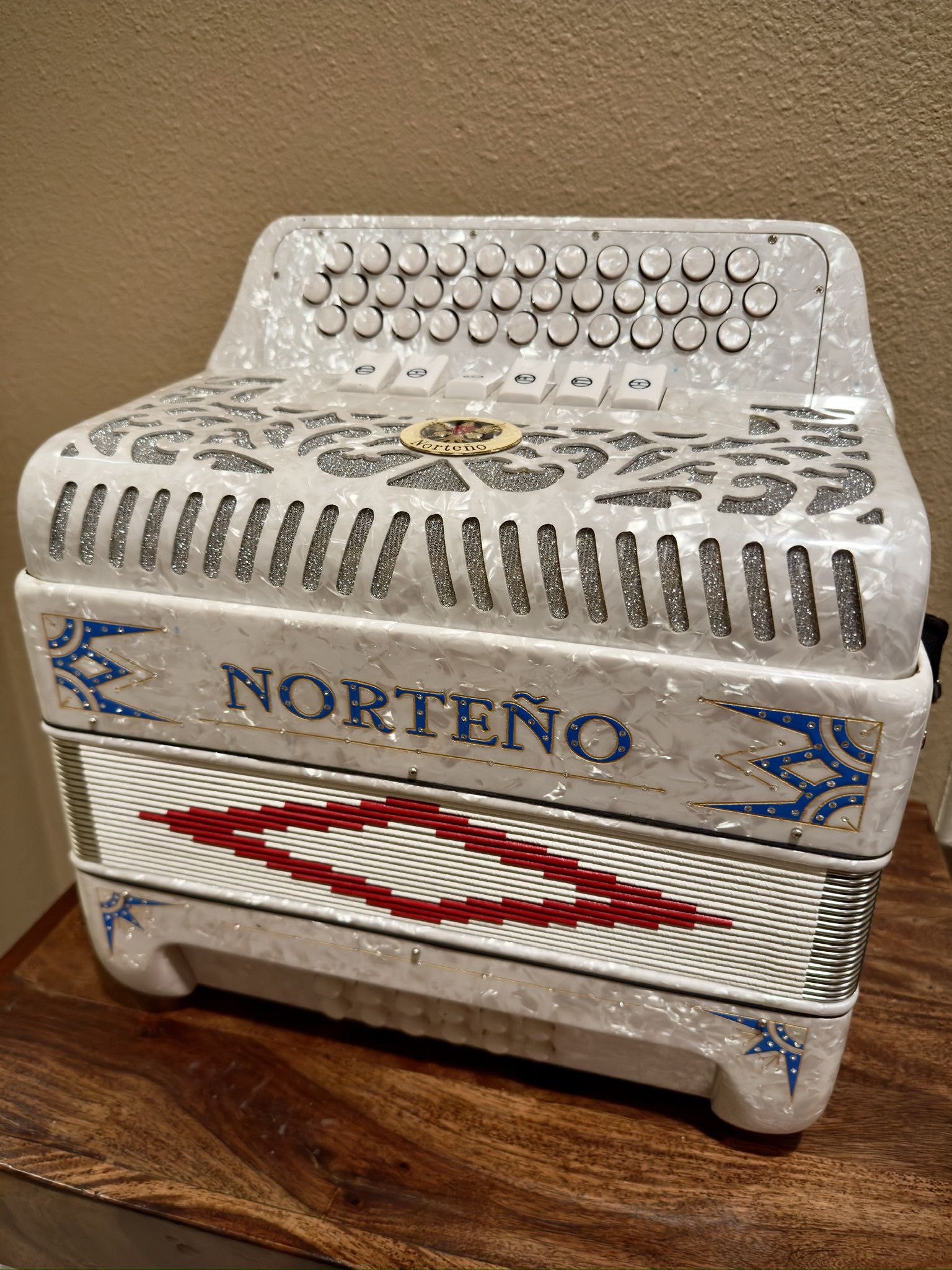 Gabbanelli Norteño Accordion - Acordeon 2 Tone Fa-Mi