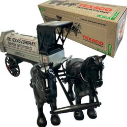 ERTL Texaco Horse & Tanker Coin Bank 1991 Limited Edition w/ Box 