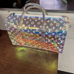 LV Rainbow Duffle Bag 