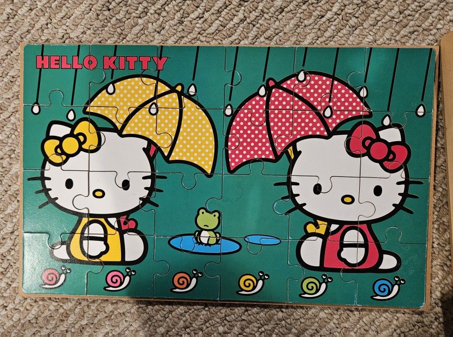 Hello Kitty & Minnie Mouse Puzzles