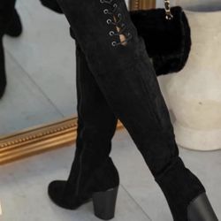 Miss Lola Over The Knee Boot 