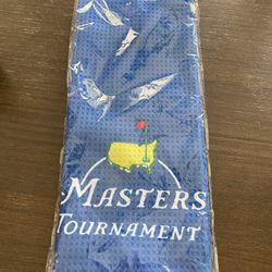 The Masters Golf PGA Towel Green New Adult Men Fast Shipping LIV Bag Accessory 