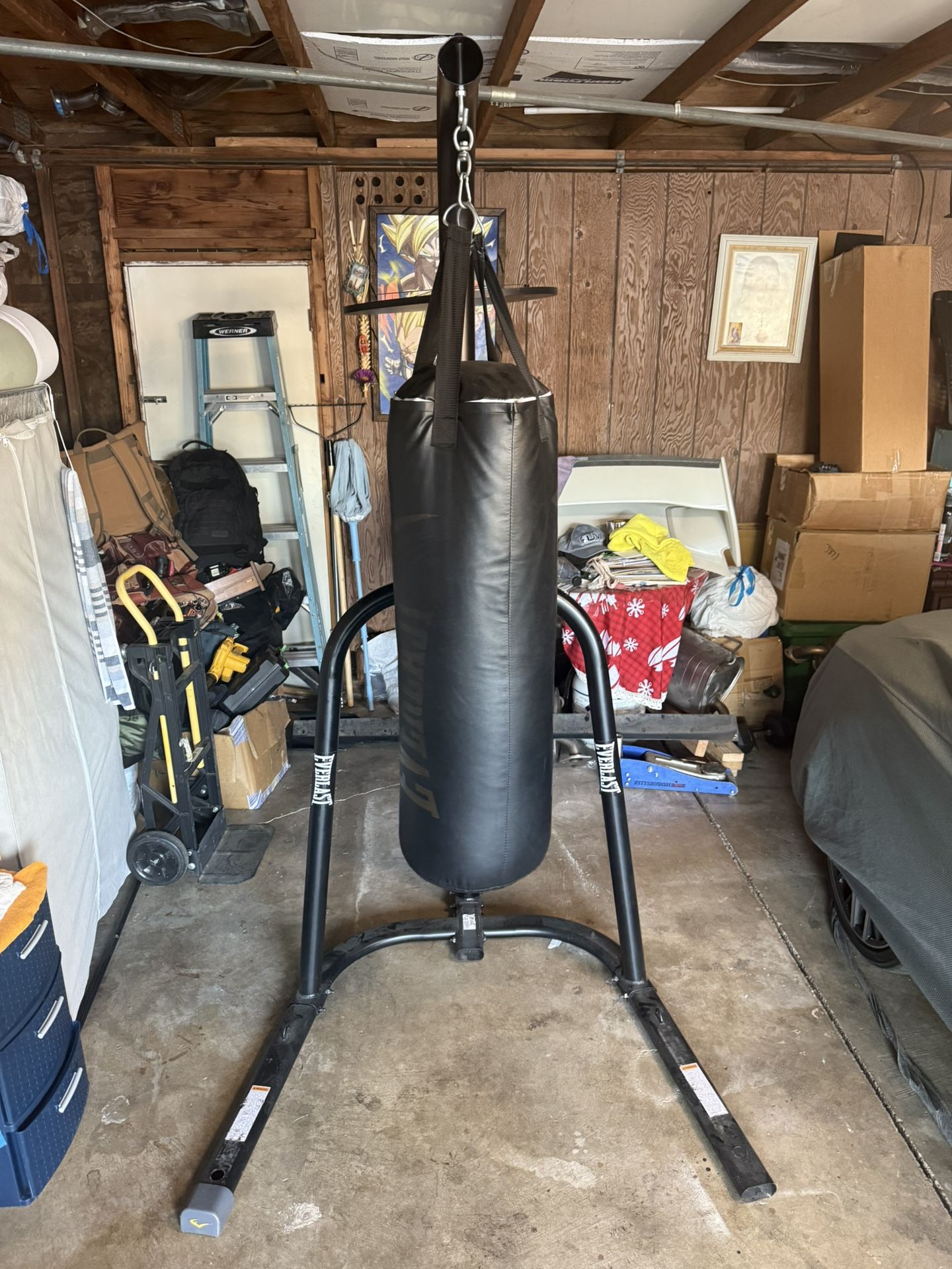 Everlast Stand And Punching Bag