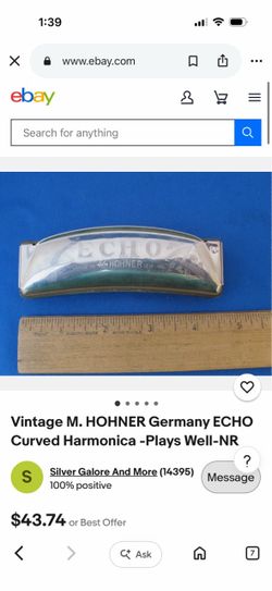 Hohner Echo Curved Harmonica