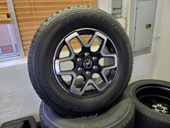 New Ford Bronco Wheels Rims All Terrain Tires