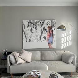 Sofa 90” Performance Fabric