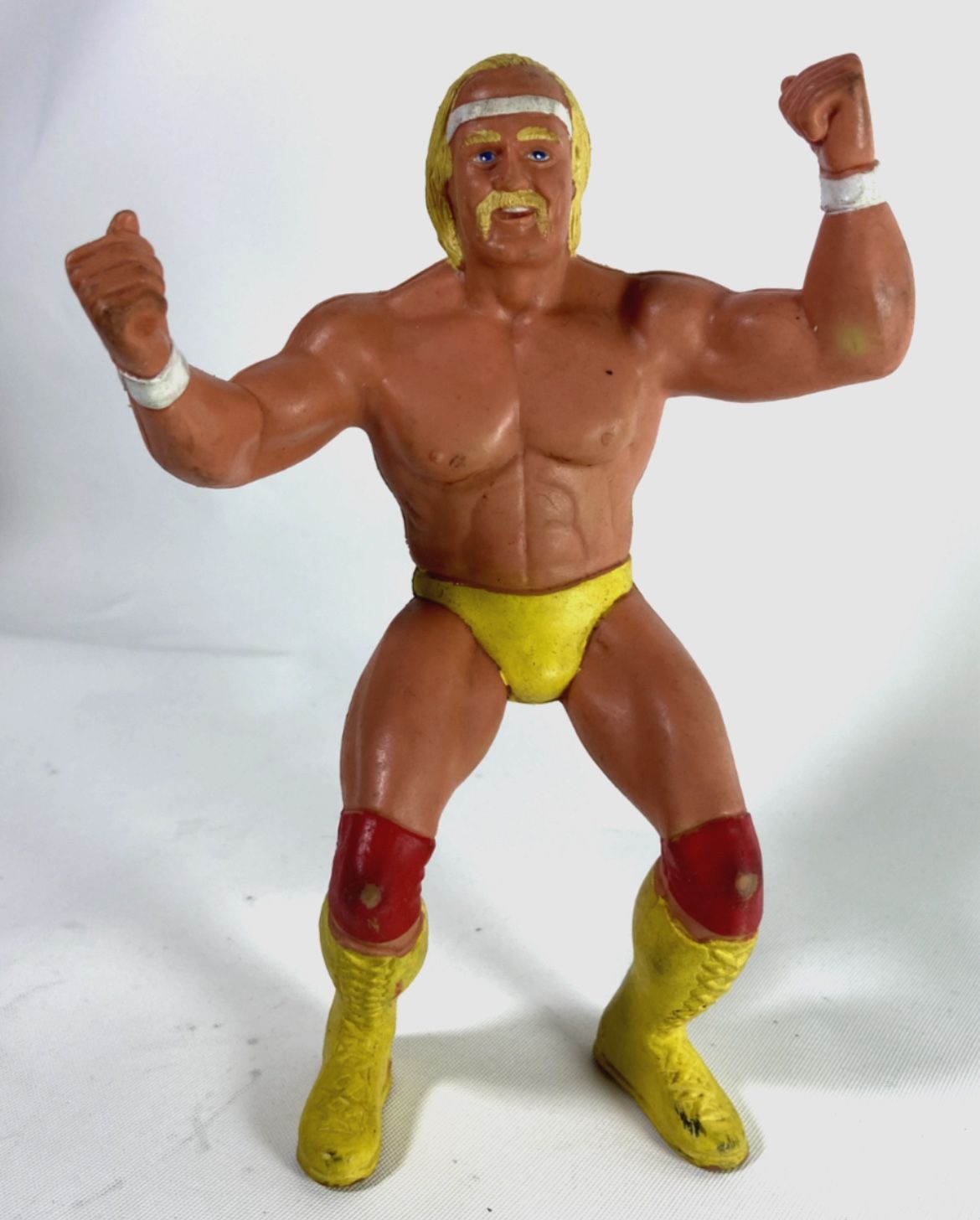1984 WWF/WWE Wrestling Superstars Hulk Hogan 8 LJN Rubber