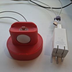 2 in 1 Wireless Charging Station Dock for iPhone Apple Watch AirPods
