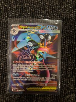 mega greninja ex 100/086 chaos rising