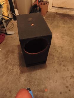 Sub box for 12" speaker