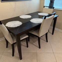 Signature Design by Ashley Trishelle Espresso Dining Room Table