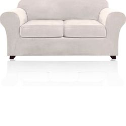 Velvet Couch Cover Loveseat Covers 