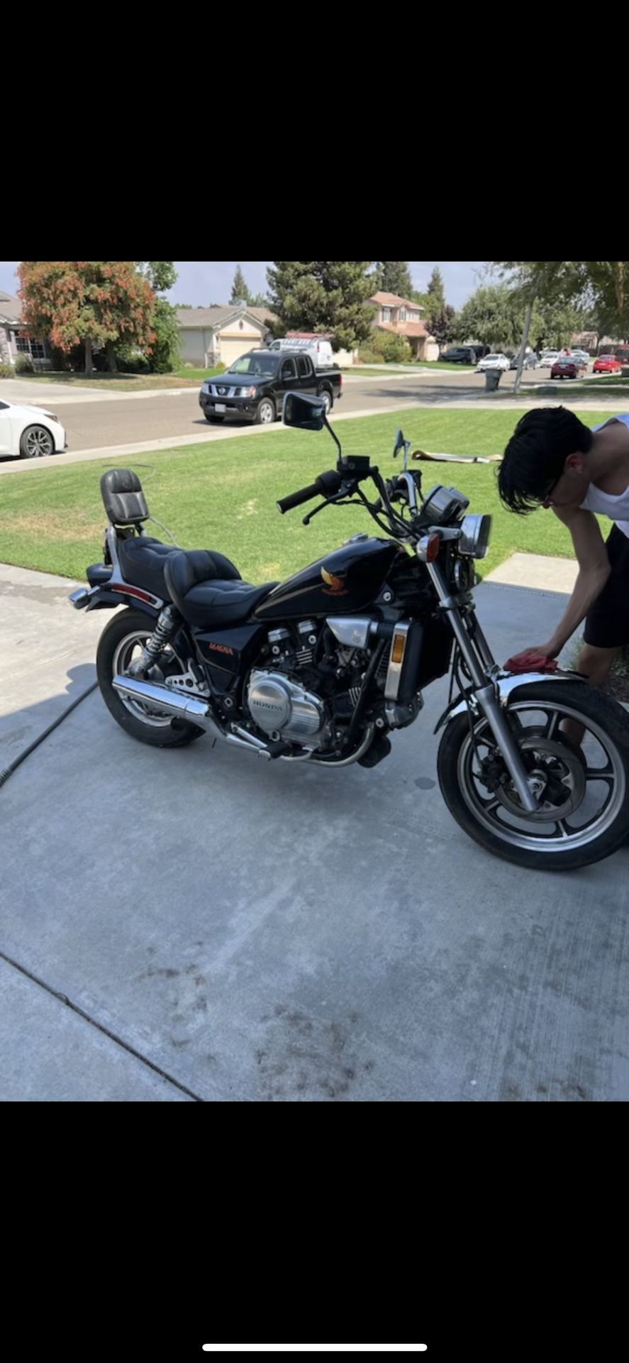 Honda Magna V65 I Believe This Is The 750 Model