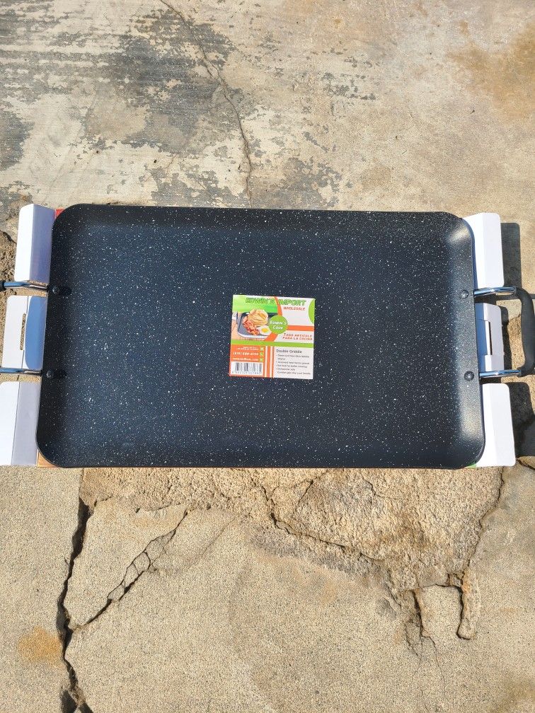 Marble Double Burner Griddle