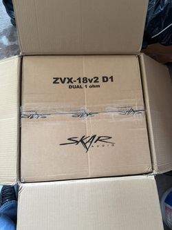 Skar Zvx 18’s Sell Or Trade