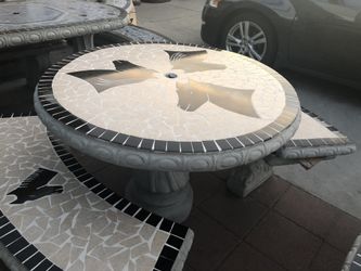 Patio table
