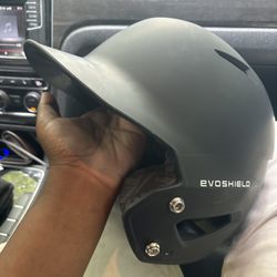 Baseball Bats And Helmet