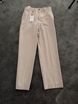 Beige Dress Trousers with Tags ZARA men brand new
