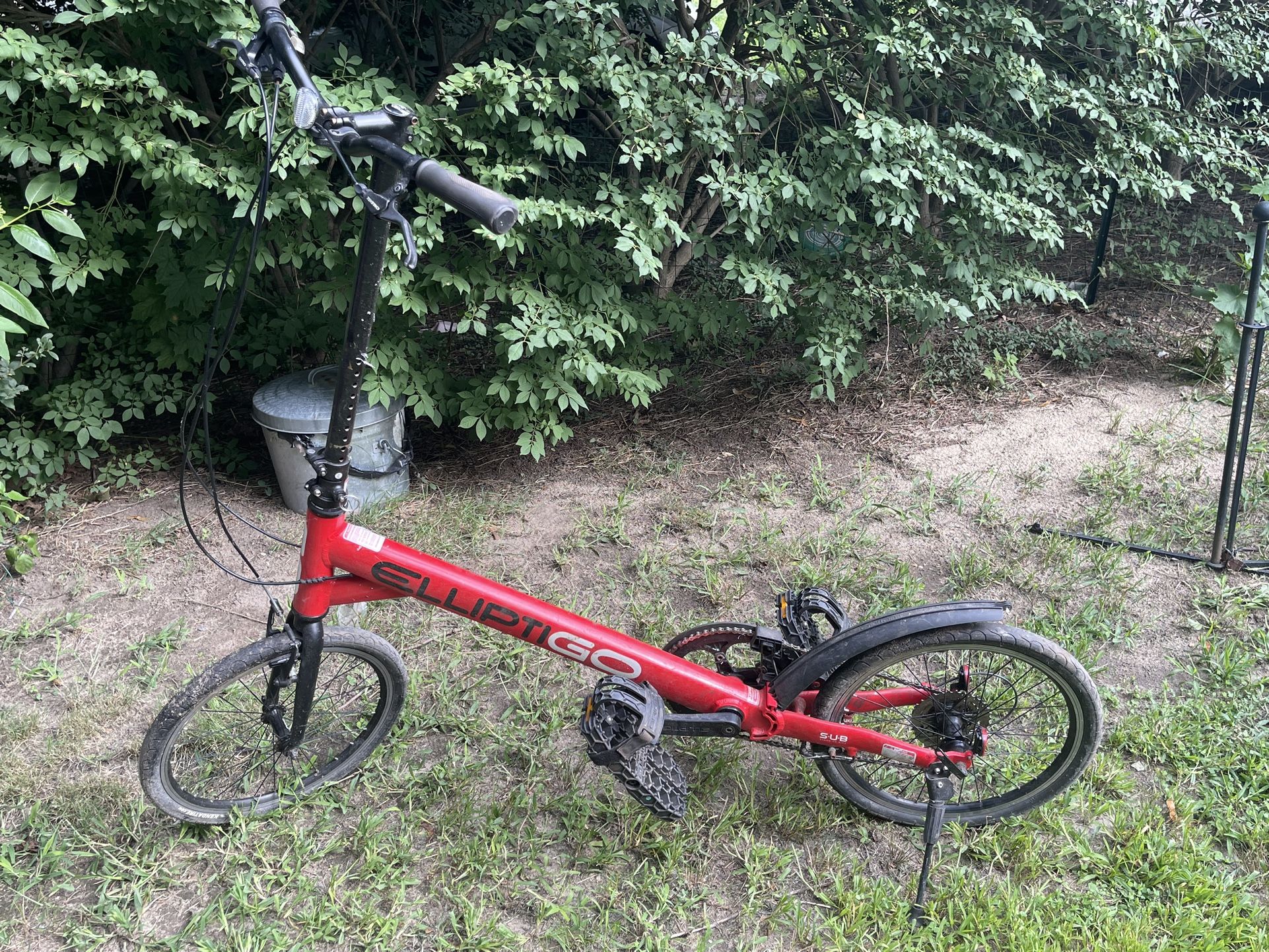 Upgraded Red Elliptigo SUB and extra parts