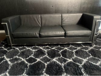 Leather couch