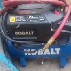 Kobalt 3gal Aircompressor 150 Psi And Table Saw 