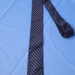 Men’s Blue Skinny Tie