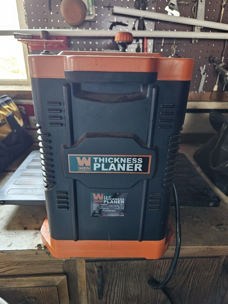 15 Amp 13 in. Spiral Benchtop Thickness Planer