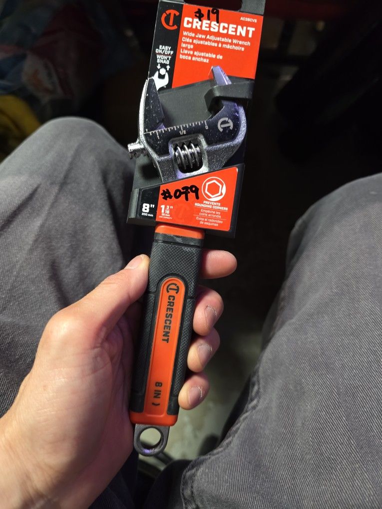 Crescent
8 in. Adjustable Wrench with Cushion Grip
