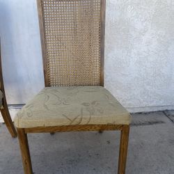 Set Of 5 Vintage Dining Room Chairs 