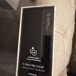 Galaxy S21 ultra Cases 
Clear Cover and S- View Flip Cover
Used like new
$10 for both
