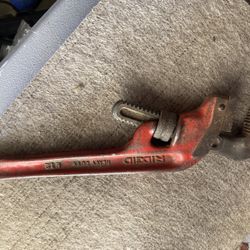 RIDGID E12 Heavy Duty 12" Offset Pipe Wrench ... Made in USA