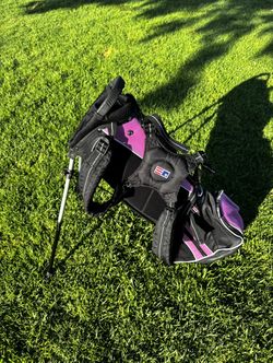 U.S. Kids Golf Junior Stand Bag – Lightweight Pink – Excellent Condition