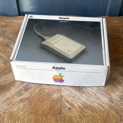 1980s APPLE MOUSE IIC BOX ONLY l HTF VTG BOX ONLY