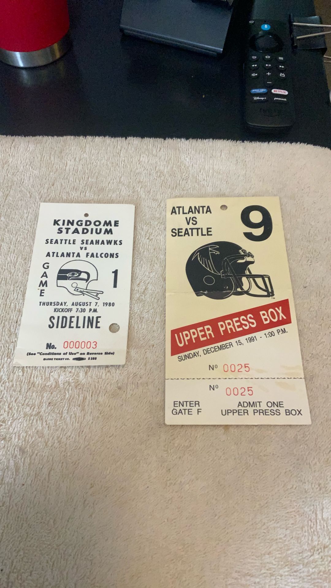 Seahawks Sideline And Press Pass