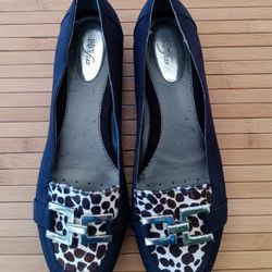 ❤️ ALFANI, STEP N FLEX, Ladies Animal Print Loafers! 🌼 Size: 10.5
