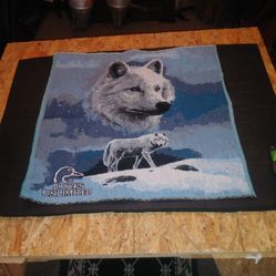 18" X 18" Ducks unlimited Tapestry