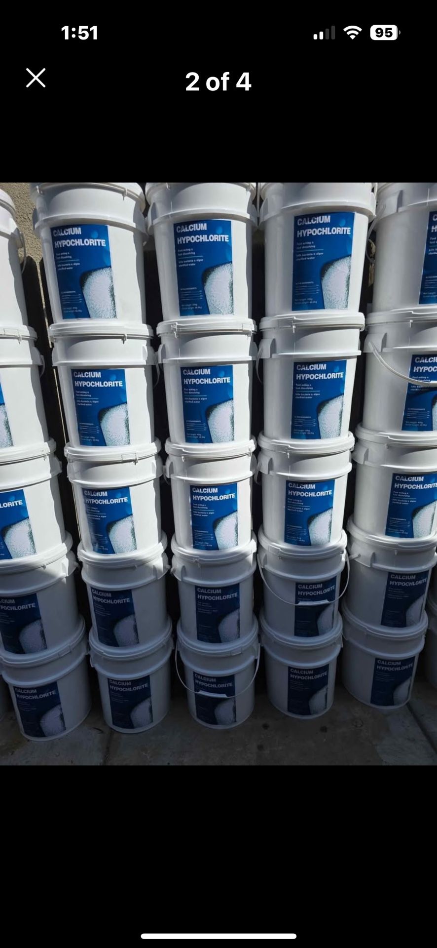 50 lbs - 3” Chlorine Tablets