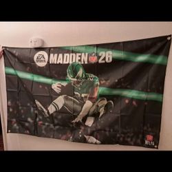 Madden 26 Fabric Poster