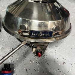 Magma Stainless Steel Marine Grill (With 2 Types Of Stands And Bag )