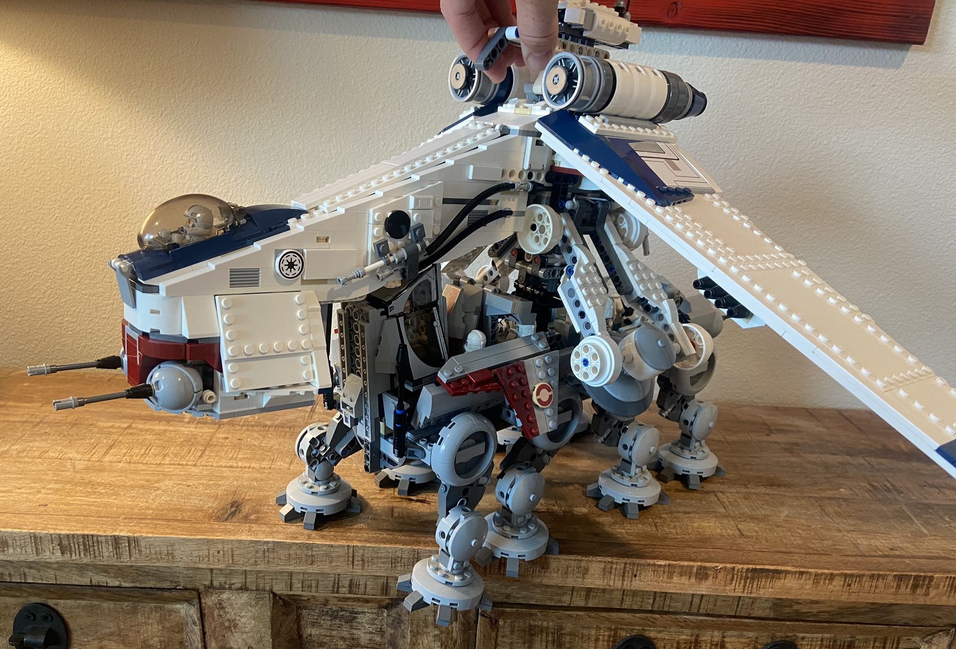 Lego Star Wars Republic Dropship With AT-OT