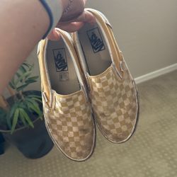 Beater Old Skool Checkered Slip On Vans 