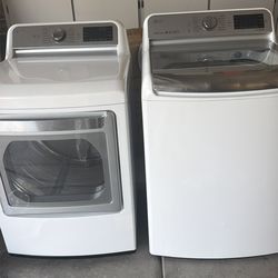 LG washer and gas dryer set